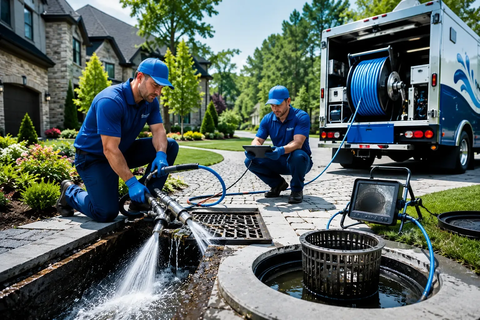 Local outdoor drain cleaning professionals in Grosse Tete, LA